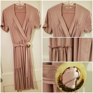 Yuka Vintage pink dress
